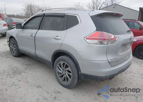 2015 Nissan Rogue Sl from USA, damaged, VIN 5N1AT2MV0FC842840